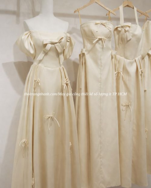 Vì sao xưởng không nhận jean, dạ hội, cưới?